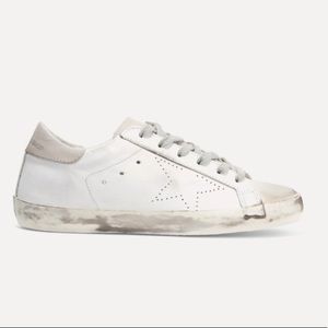 Golden Goose Superstar Distressed Leather …